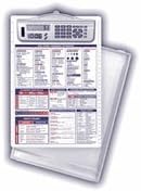 Nursing Reference Clipboard with Calculator Clip (Shown with Optional Storage Tray which Must be oredred Separately)