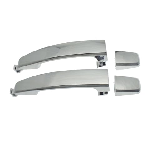Poignées de porte extérieures chromées pour Chevrolet Aveo et Captiva | Paire Arrière