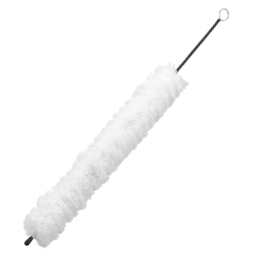Sosoport Flute Cleaning Brush with Cotton Head Essential Music Instrument Accessory for Flute Maintenance and Care Dust Removal Tool