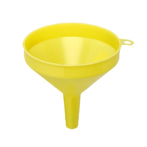 A-to-Z Supply PLFN004 Funnel, 8 oz. Capacity, 4-1/8" Dia., one-Piece, Seamless, Hanging Ring, Plastic