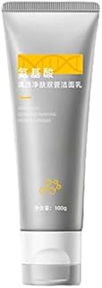 Facial Cleanser Clear Clear Skin Double Tube Cleanser Mild Moisturizing Skin Brightening Water Sensitive Cleansing Milk Face Wash for Kids (A, One Size)
