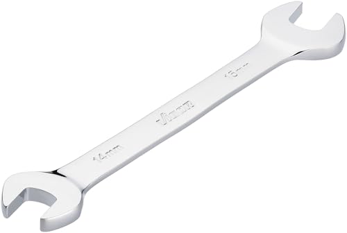 Vigor doppia chiave aperta, profilo esagonale esterno V7730-14X15, dimensione chiave 14 x 15 mm, cromata e lucidata, adatta a tutti i collegamenti a vite, lunghezza 187 mm'.
