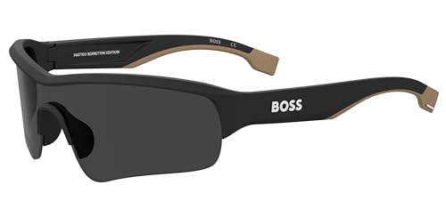 Image of Boss BOSS 1607 /S Black /Grey 99 /1 /125 men Sunglasses