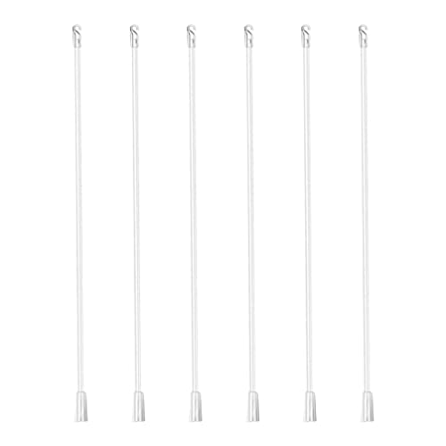 Yardwe Jalousie 6Pcs 17 Zoll Blind Fensterblindstab Kippstange Zugstab Jalousien Schalousien Drehstab Verlängerung Stab Wendestab Verlängerung Für Jalousien