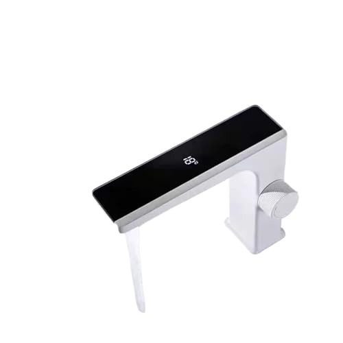 Robinet de lavabo capteur gris anthracite mitigeur numérique - 2