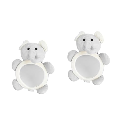 Vaguelly 2stücke Rückspiegel Für Babyschalen Verstellbarer Auto-rückblickspiegel Mit Saugnapf Sicherer Beobachtungsspiegel Für Rückbank Für Eltern Mit Kleinkindern