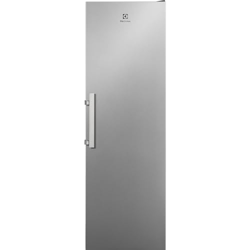 Elextrolux LRS3DE39U Frigorífico Combi, Libre Instalación, 396L, 186 cm, Dynamic Air, LowFrost, Cajón Extra Chill, Luces LED, Tirador Corto, Inox, Clase E