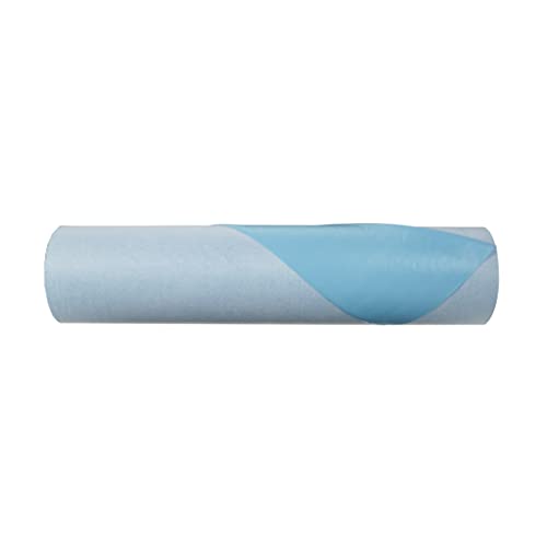 Image of 3M Self Stick Liquid Protection Fabric, 36880, 36 in x 300 ft, 1 Roll, Peel and Stick, Strong Temporary Adhesive, Repositionable Material, UV Resistant, Easy Removal, Blue