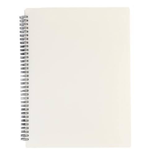 Eabdice Dossier Rangement Pour Partitions Musique, Dossier de Feuilles de Musique à A4, Plastique A4 Classeur à Pochettes, pour Stocker Papiers Chanson, Clé Sol Motif Musique