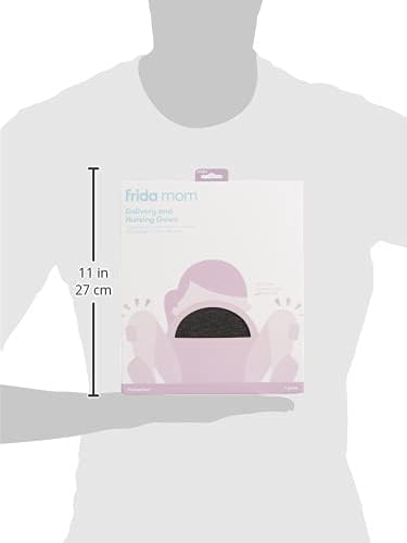 Miniatura 7 de Bata de parto y lactancia Fácil de poner, sin etiquetas, acceso piel a piel y cobertura completa en la espalda