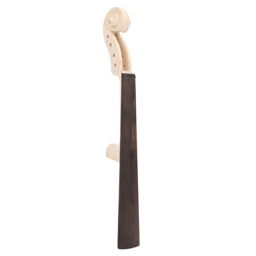 4/4 Violin Neck with Maple and Ebony Fingerboard