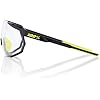 100% Racetrap 3.0 Sport Performance Sunglasses - Sport and Cycling Eyewear (Gloss Black - Photochromic Lens)