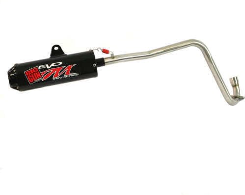 Big Gun Exhaust/EVO M Series Full System Black Out Edition/Compatible with Honda XR/CRF 80/100 (01-13)/ 10-1123-BK