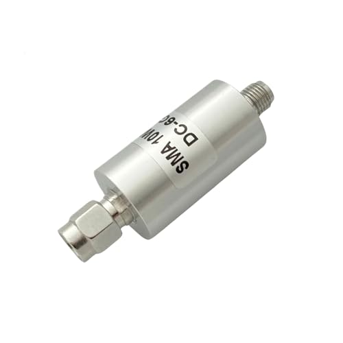 C0QNC748R 5W SMA Type Attenuator DC-6GH/8Ghz 1/2/3/5/6/10/15/20/25db/30db/40db/50/60db SMA RF coaxial Power Male(20db,6GHZ)