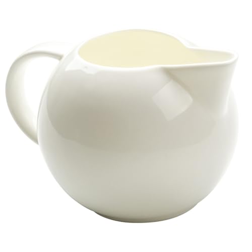 VALICLUD Crema de Cerámica con Asa Ergonómica para Servir Leche y Crema Accesorio de Hogar y Duradero para Decoración de Interiores