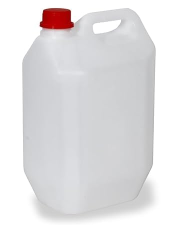 10 Litre HDPE Plastic Can (White) with Inner Cap | Leak-Proof, Durable & Reusable | Heavy Duty Liquid Storage Container for Water, Oil, Chemicals & Industrial Use-image-5