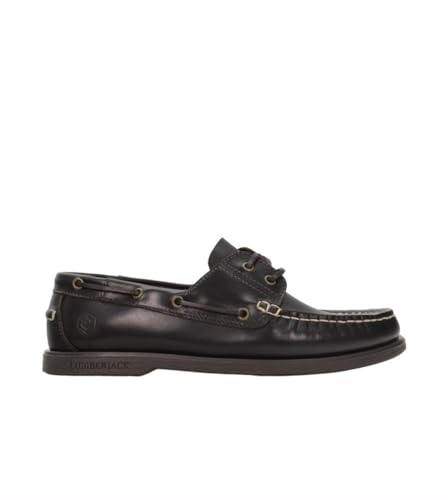 lumberjack - Lumberjack Navigator Mocassin Style Bateau Homme 7804, Dk Brown, 40 EU