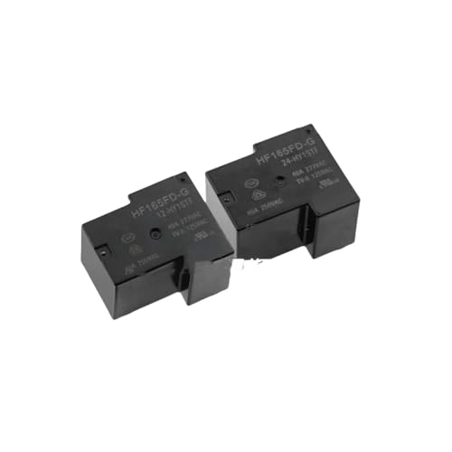 Relais HF165FD-G-5-HY1STF commutation stable pour circuit électronique 2 pièces