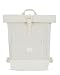 Johnny Urban Backpack Womens & Mens White - Robin Small - Roll Top Rucksack with 12" Laptop Compartment - Back - Casual Daypack Bag for Uni Office Work - Water-repellant