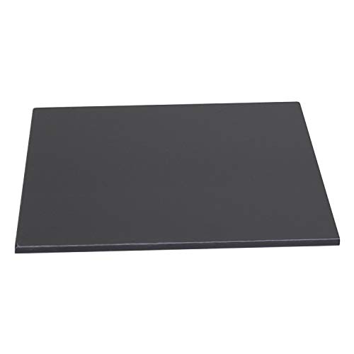 Cadco CAP-Q CrisPlate Non-Stick Quarter-Size Pizza Heat Plate For Convection Ovens, Dark Grey, Aluminized Steel, Stainless, 3.7 lbs., For Commercial Use