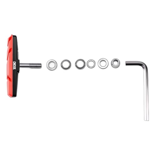 Image of Chooee Bike V-Brake Pads, Bicycle 70mm Brake Blocks Set, 2 Pairs Universal Brake Shoes