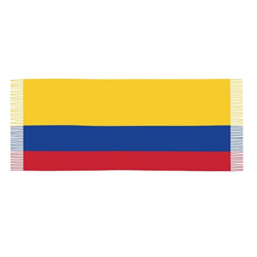 Colombian Flag Blanket Scarf Shawls Wrap Accessories for Women2