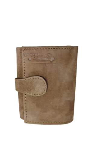 Men's Genuine Leather Three Fold Wallet (Genuine Leather, Tan)-picture-47