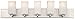 Forecast Lighting F451836 Avenue 5 Light Bath, Satin Nickel