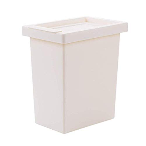 Poubelle de bureau à domicile esthétique en plastique pour espace de travail