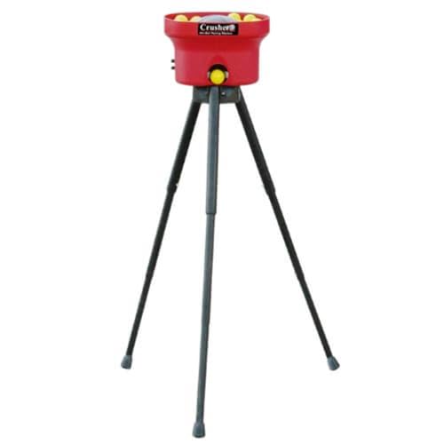 Heater Sports Crusher Portable Mini Lite-Ball Pitching Machine with BONUS Steel Tripod & 4 Hour Battery