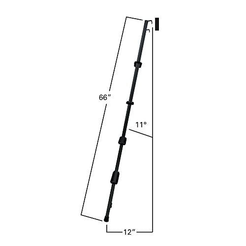 Image of Quick Products QP-LA-466B RV Bunk Ladder - 66 inch, Black