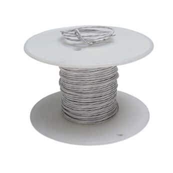 Digi-SenseRT24-3-527 RTD Wire, 24-Gauge, Tfe Insulation, 100-ft Spool, White