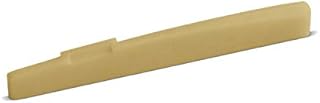 Unbleached Bone Saddle – Fits Many Eastman® Guitars – Tall – 11 mm Height – 12 inch Radius