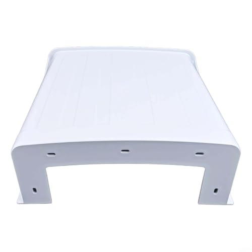 Waterproof Camera Cover Shield Sun Rain Shade Protection Box for Outdoor Security CCTV Cameras White(1pc)