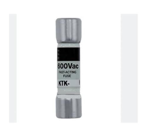 Fusibles KTK-25 action rapide 600V CA pour protection de circuits industriels