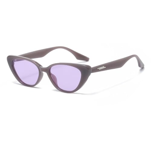 Lunettes de soleil pour femmes UV400 petite monture tendance et verres antireflet