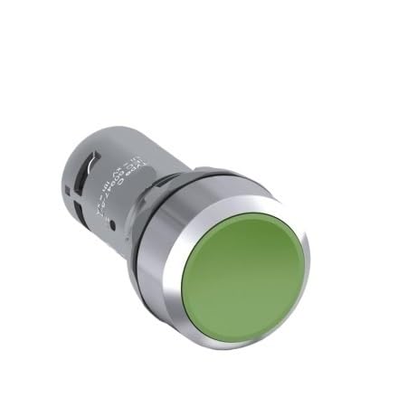 Bouton-Poussoir Compact CP1-20G-01 vert pour commande circuit