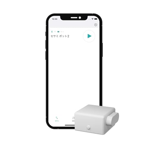 キャンディハウス(Candy House) ボット2 スマートスイッチ ホワイト スマートフォン対応 後付け型