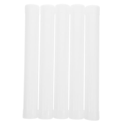 VILLCASE Art Portfolio Tube 5 Pack 31cm x 4cm Telescopic PVC Storage Case for Decorative Paintings