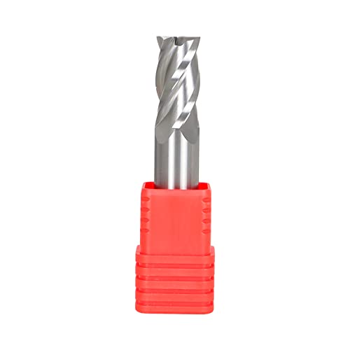 Image of waltyotur 5 /8 Inch Carbide End Mill 1-1 /4 Inch Cutting Length 3-1 /2 Inch Full Length 5 /8 Inch Shank Diameter Suitable for Aluminum Cutting Non-Ferrous Metals Up Cutting 1 Pcs