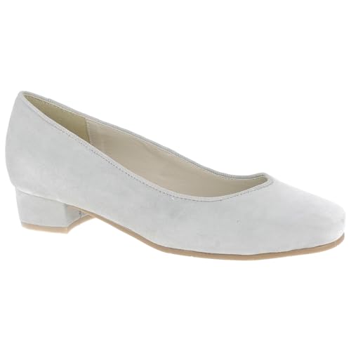 Ballerines en cuir Hirschkogel gris 38 à l'élégance intemporelle