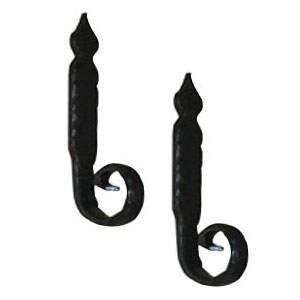 Ornatus Outdoors Rat Design Shutter Dogs - Lag Mounted