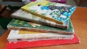 Set of 5 Vintage Upper Elementary, Grades 4-6 books: String Games; I want to Know About Vol.1; Andersen's Fairty Tales; Guatemala and the two Honduras; Mishmas and the Venus Flytraps B07FXTZL1X Book Cover
