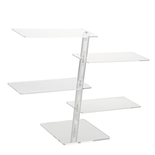 Alipis 1Pc Tiers Tier Decorations Frame For Display Key Prop Showcase Organizer Eyeware Storage Jewelry Eyeglasses Stands Ornament Clear Organizers Riser Table Bracelet Watch Rack #TOP22