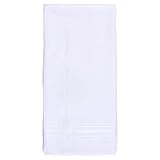 Imperial Men's Handkerchiefs, Extra Soft Banboo, Eco Friendly, White, Hankie, Pack of 13