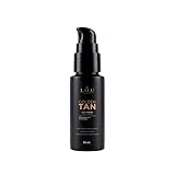 Selbstbräunendes Gesicht Serum mit Hyaluronsäure und Vitamin B5, Tägliche Feuchtigkeitsspendende Gesichtscreme mit Bräunungseffekt, Schlierfrei, 30 ml, Golden TAN LALU Cosmetics