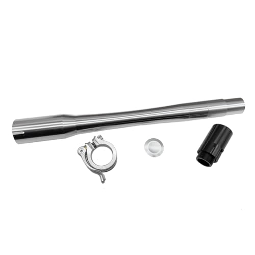 Tube de direction de fourche de vélo droit aux finitions de précision
