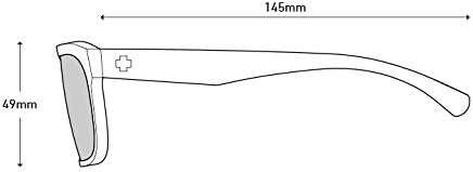 SPY OPTIC Sun Downer, Square Sunglasses, Color and Contrast Enhancing Lenses - Image 7