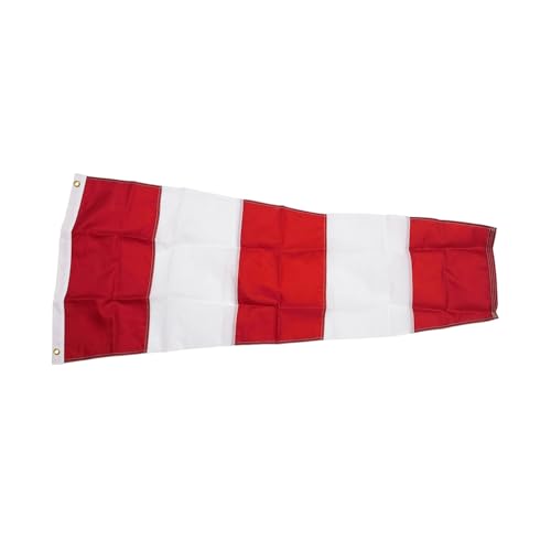 Flag and Banner International Signal Flag - Nautical Flag | Double Stitched, Durable Hardware | Made in USA - No. 3 Answering International Code Signal Nylon Pennant with Grommets