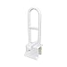 McKesson White Steel Bathtub Mount Bathtub Grab Bar 14.5